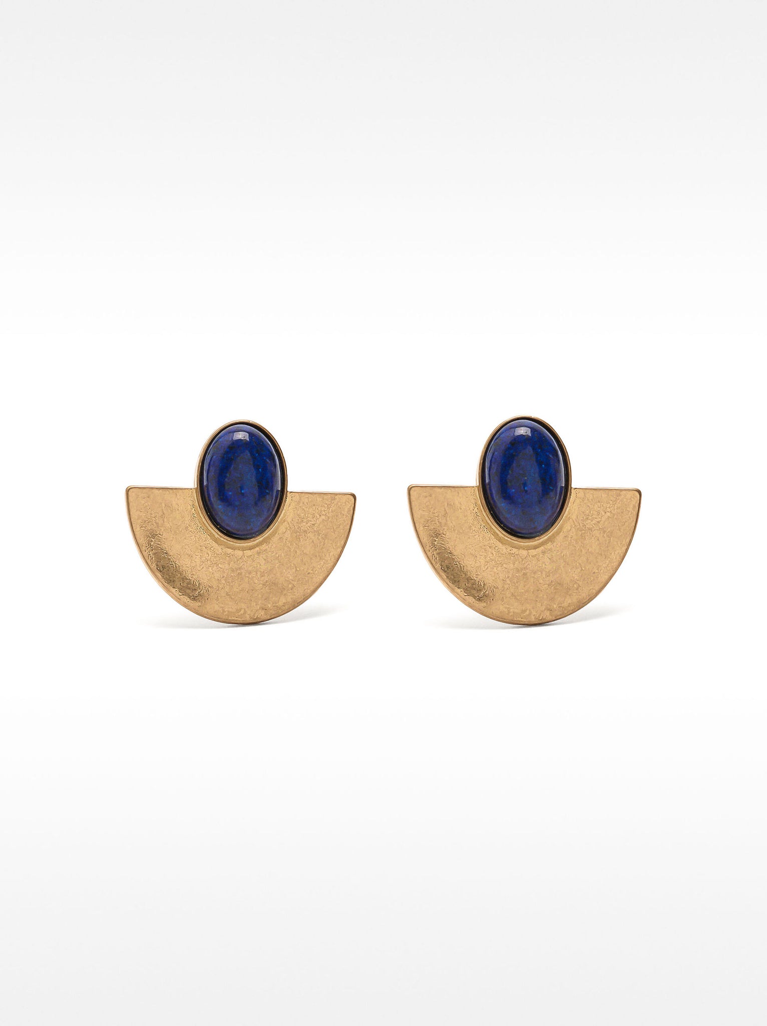 Pendientes de piedras geométricas