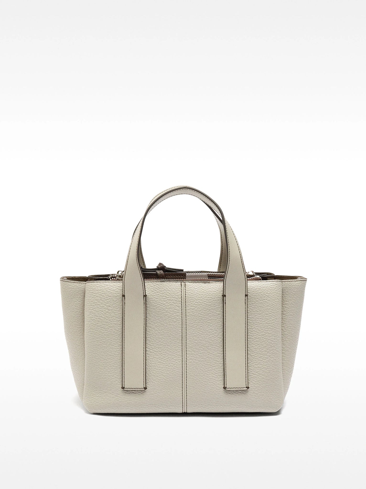 Bolso tote con textura