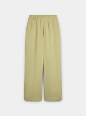 Pantalón fluido con cintura elástica