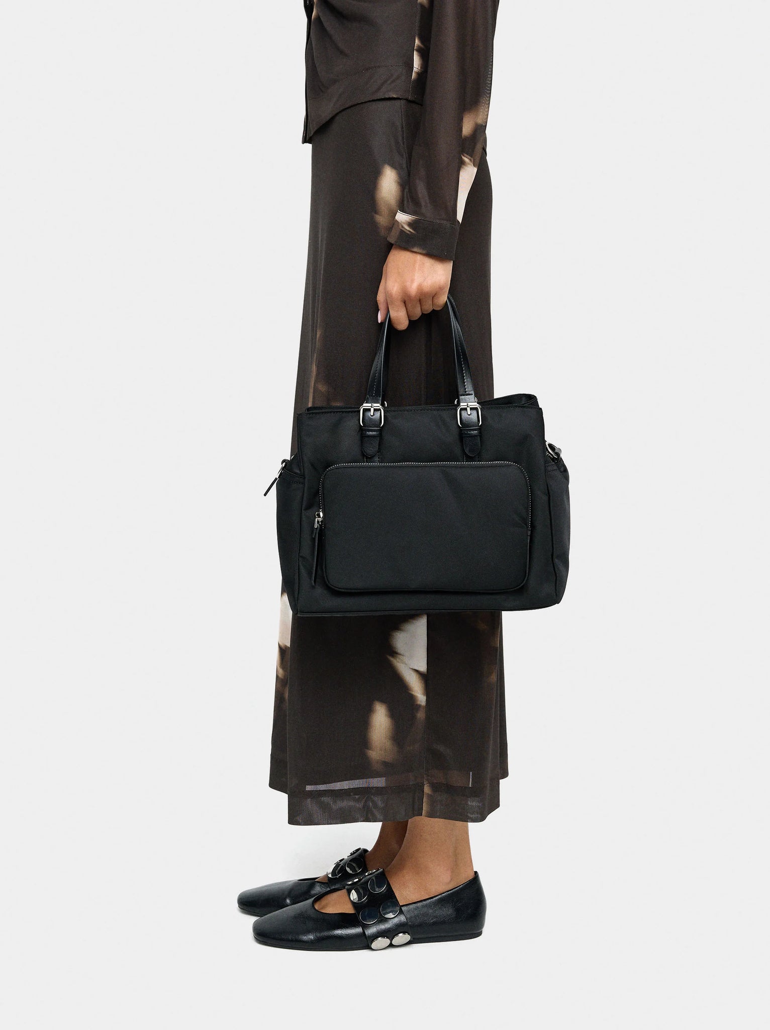 Bolso tote de nylon