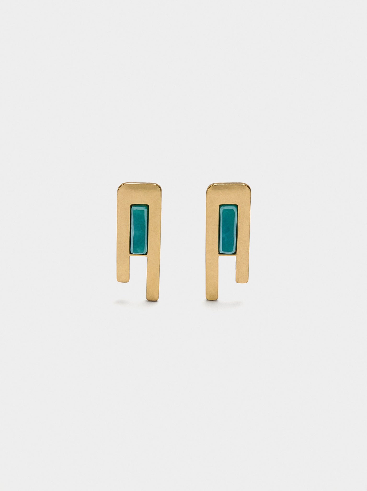 Pendientes maxi alargados