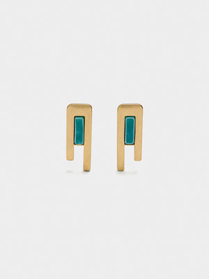 Pendientes maxi alargados