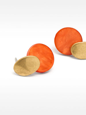 Pendientes cortos redondos