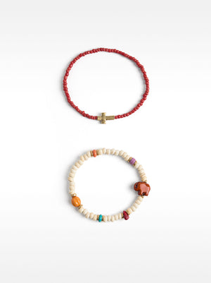 Set de pulseras con piedras