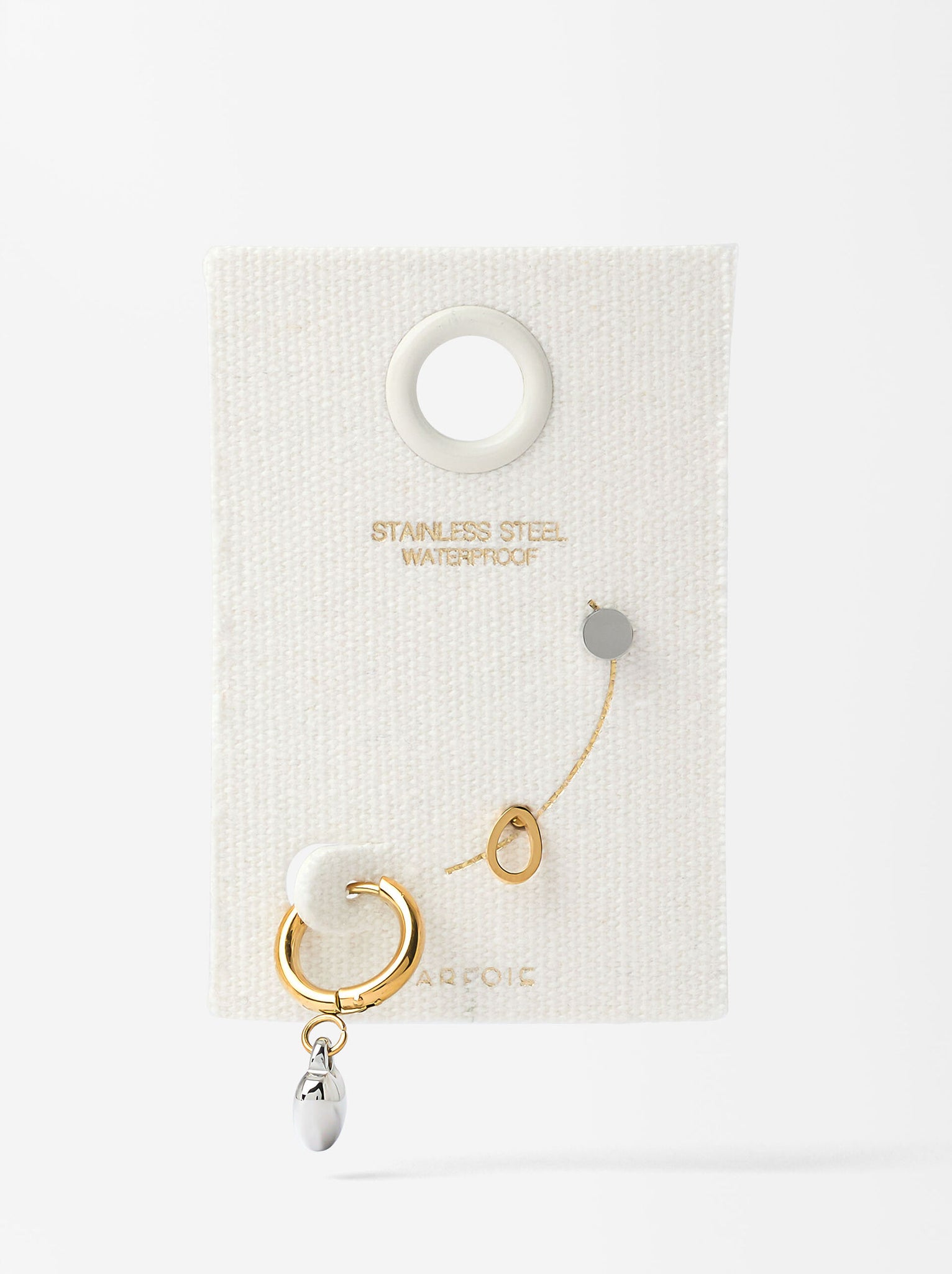 Set de pendientes - acero inoxidable